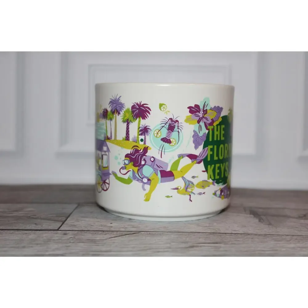Starbucks Florida Keys Discovery Series 14oz Coffee Mug NWT/Box